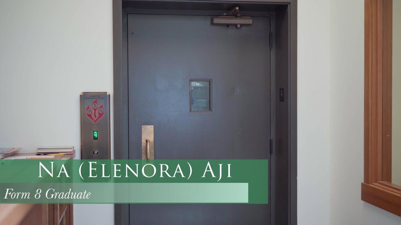 10 - Elenora Aji - Form 8 Graduate