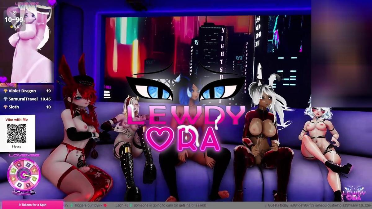 ❤️ Mega hot group stream with those sexy cuties~ ❤️