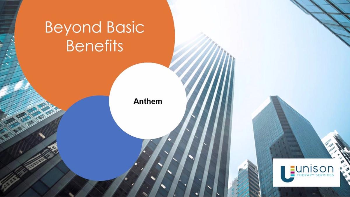 SPG Beyond Benefits Anthem
