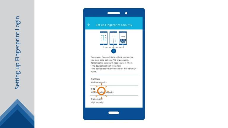 Fingerprint Login Setup