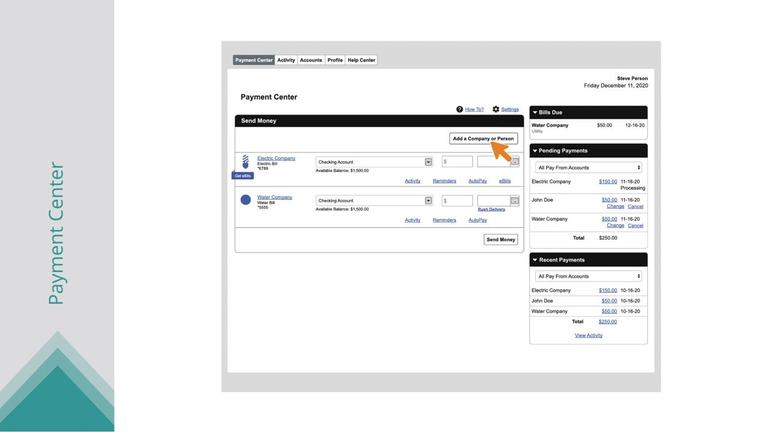 Creating a Payee - Person