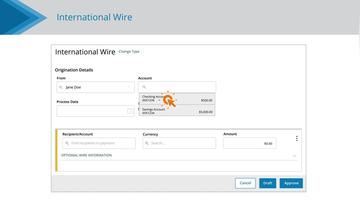 Creating an International Wire