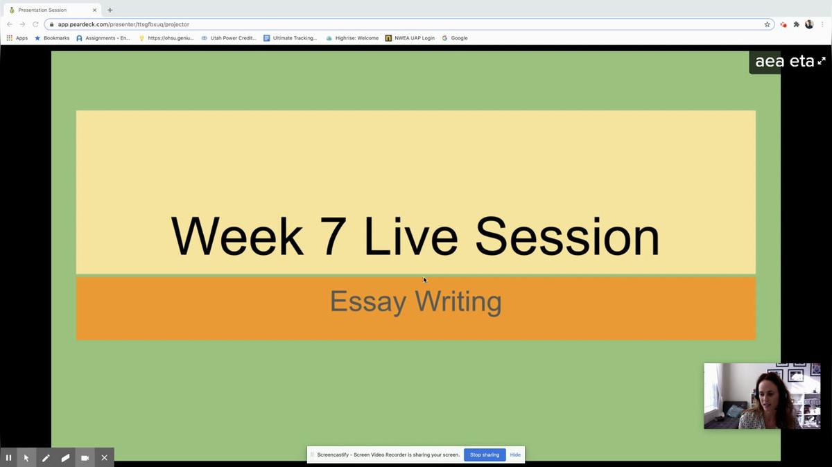 English 12 Q1 Week 7 Live Session
