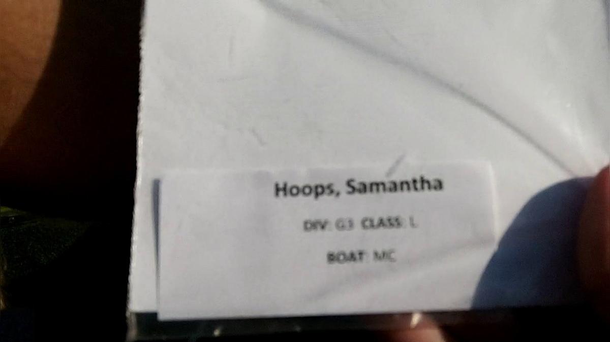 Samantha Hoops G3 Round 1 Pass 2