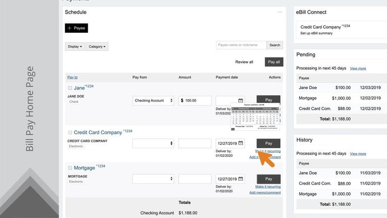 Making a Payment or Multiple Payments