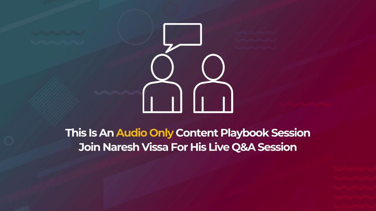 MCP Audio Only Presentations