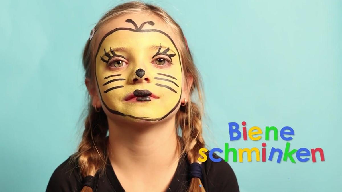 Kinderschminken - Biene