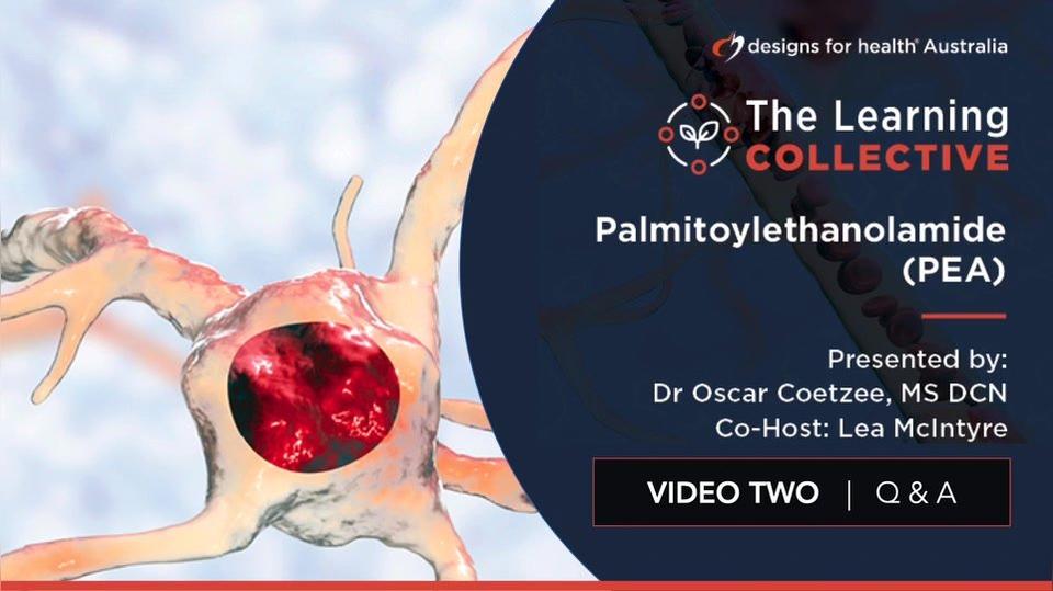 Dr Oscar Coetzee Palmitoylethanolamide (PEA) Q&amp;A