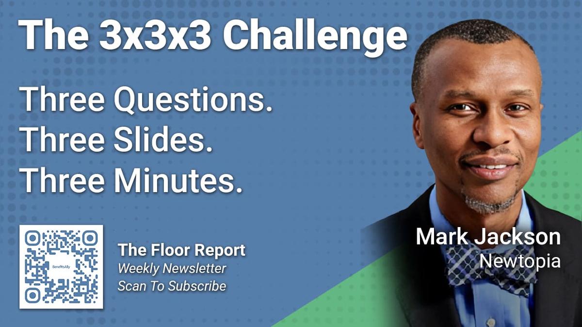 Newtopia - 3x3x3 Challenge with Mark Jackson
