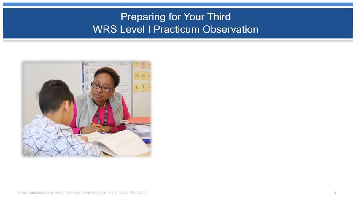 WRS Steps 1-6 Practicum Observation 3