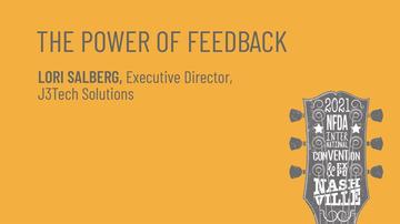 The Power of Feedback Presented by J3Tech Solutions