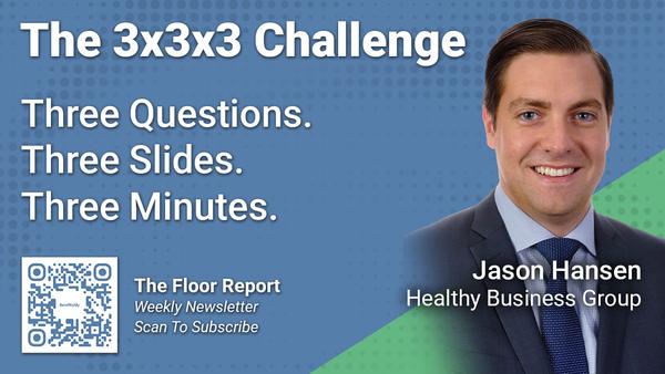 Healthy Business Group - 3x3x3 Challenge with Jason Hansen