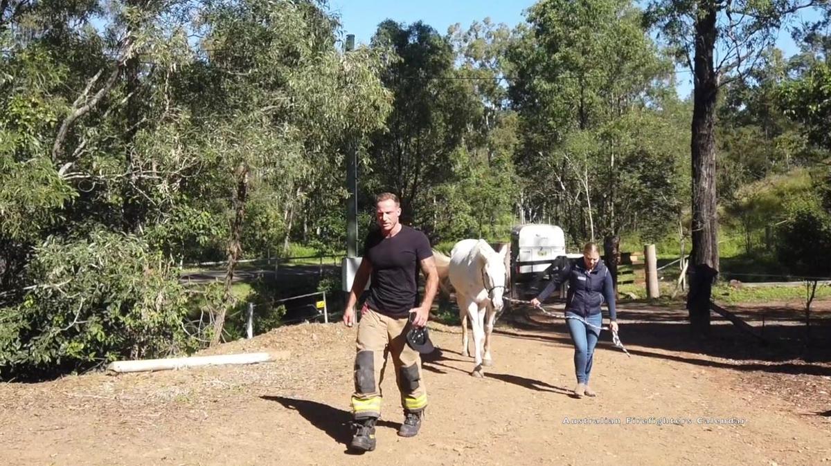 Behind the Scenes - 2022 Australian Firefighters Horse Calendar