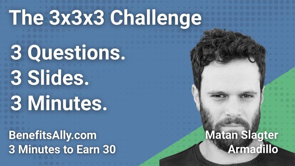Armadillo - 3x3x3 Challenge with Matan Slagter
