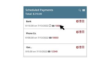 ABP10 - Editing or Deleting a Pending Payment