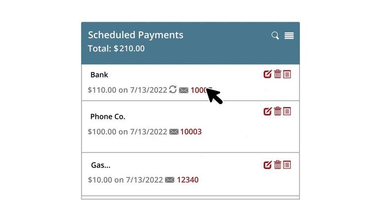 ABP10 - Editing or Deleting a Pending Payment