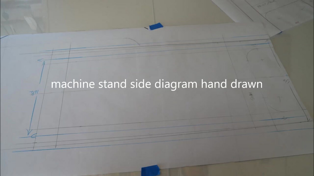 tracing a hand drawn file  and then plotting it, makes it more professional