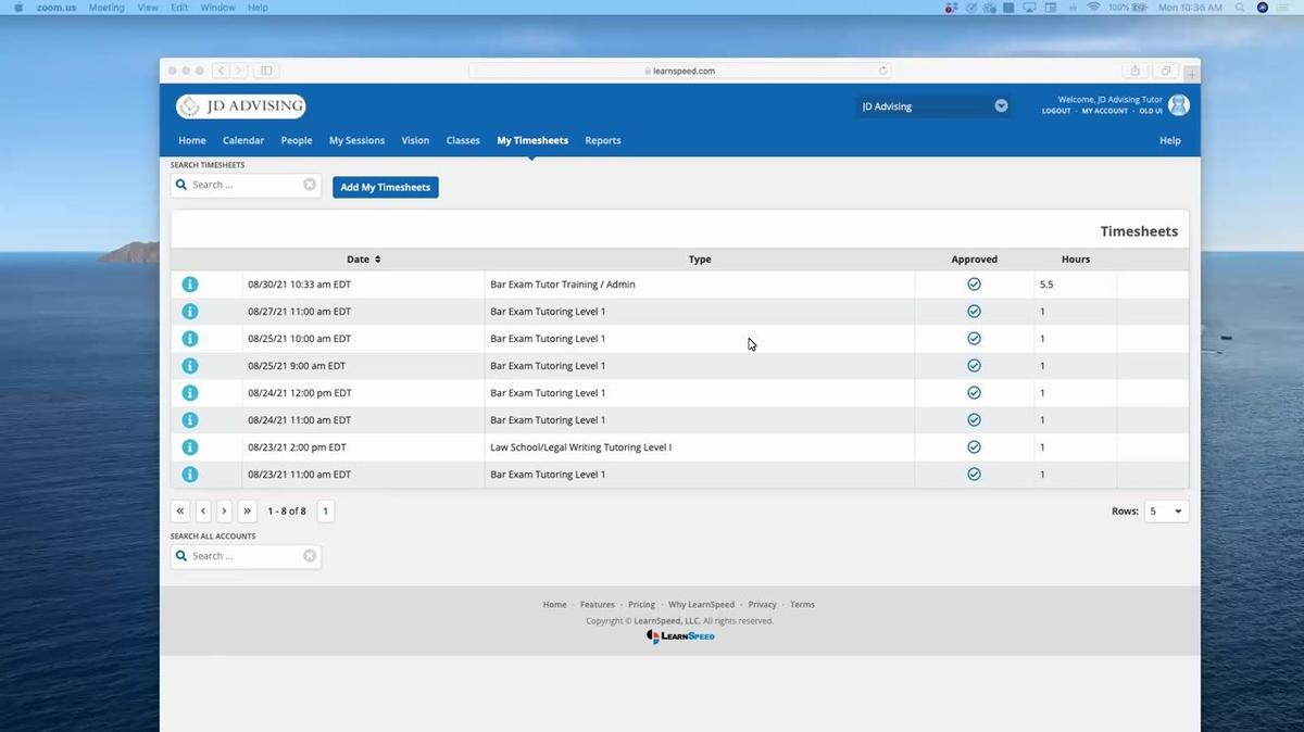 4. How To Submit Timesheets for Non-Tutoring Tasks