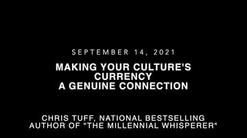 Making Your Culture's Currency a Genuine Connection
