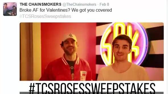 Chainsmokers PassionRoses Contest