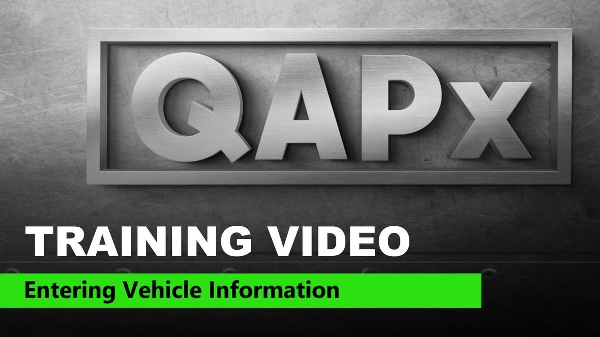 Entering Vehicle Information.mp4