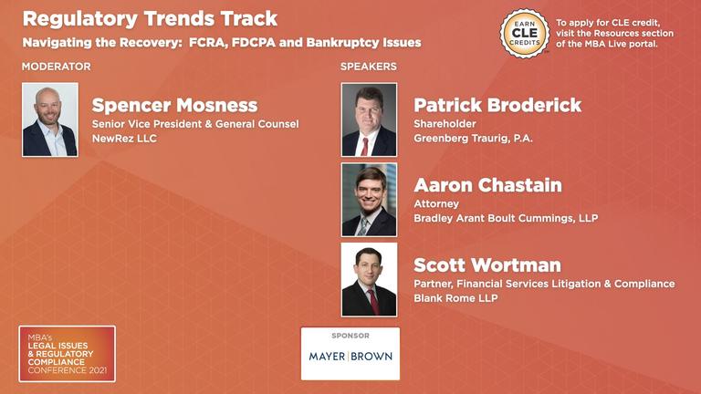 Wednesday Track 2: Regulatory Trends: Navigating the Recovery