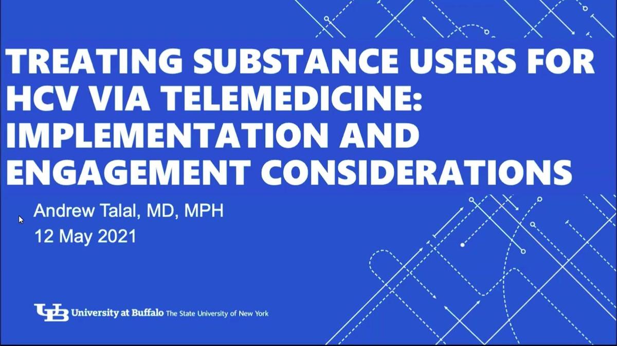 Treating Substance Users for HCV via Telemedicine: Implementation and Engagement Considerations