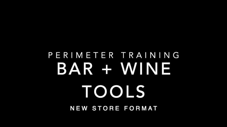 NS Perimeter Training - Bar &amp; Wine Tools