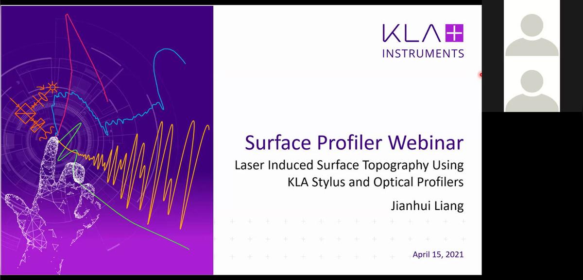 利用KLA探针式台阶仪和光学轮廓仪进行激光工艺相关的表面形貌量测