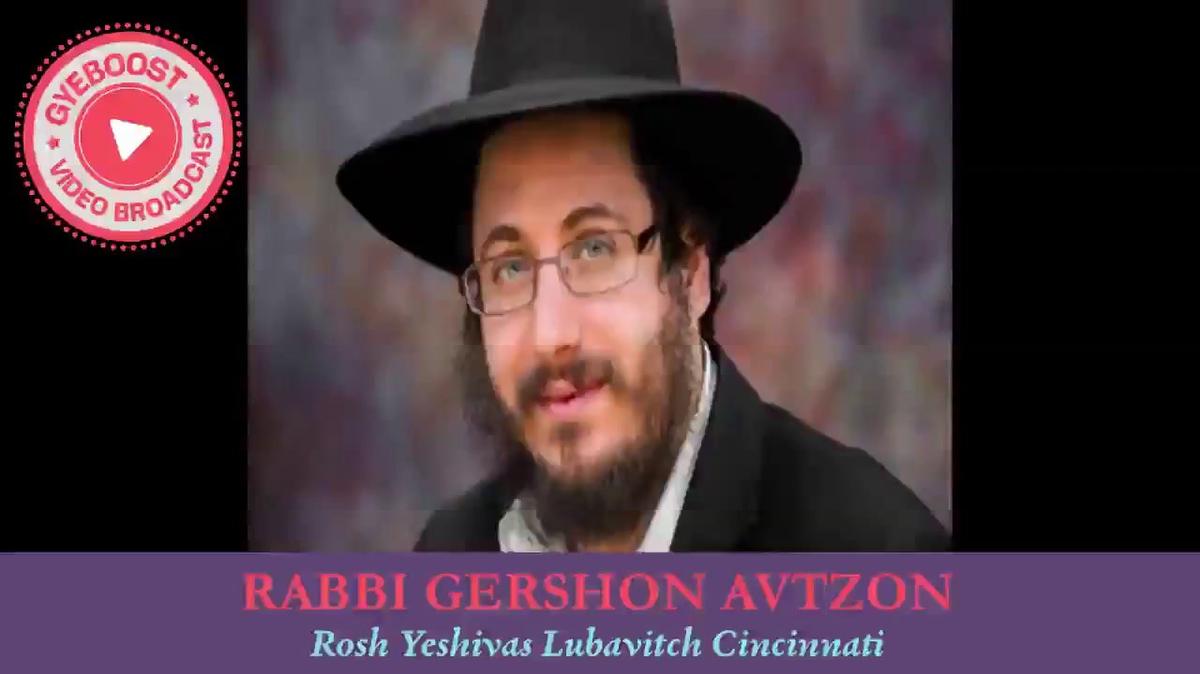 781 - Rabbi Gershon Avtzon - Refugio del yetzer hará