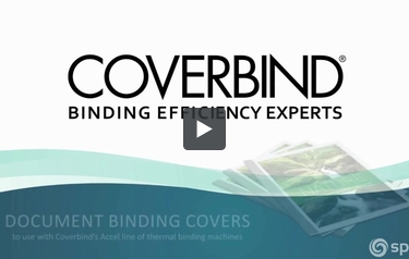 Buy Coverbind 3/4 Wrap-Around Navy Linen Thermal Binding Covers w/ Window  - 50pk (08CBLW34NAVY)