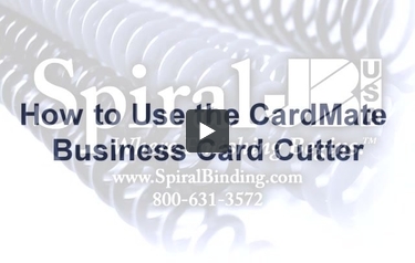 Coverbind CardMate Manual Business Card Cutter