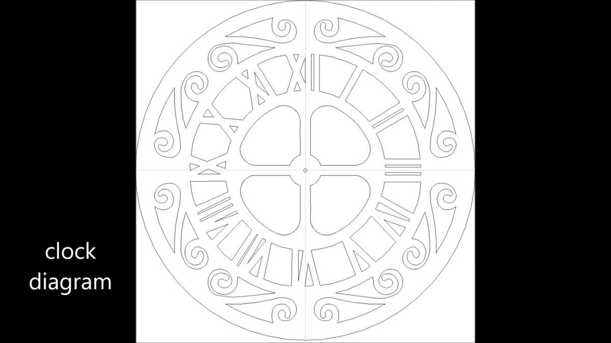digitizing a large clock dial video 1 of 2