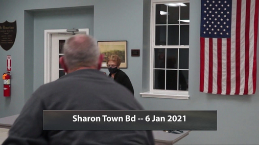 Sharon Town Bd -- 6 Jan 2021