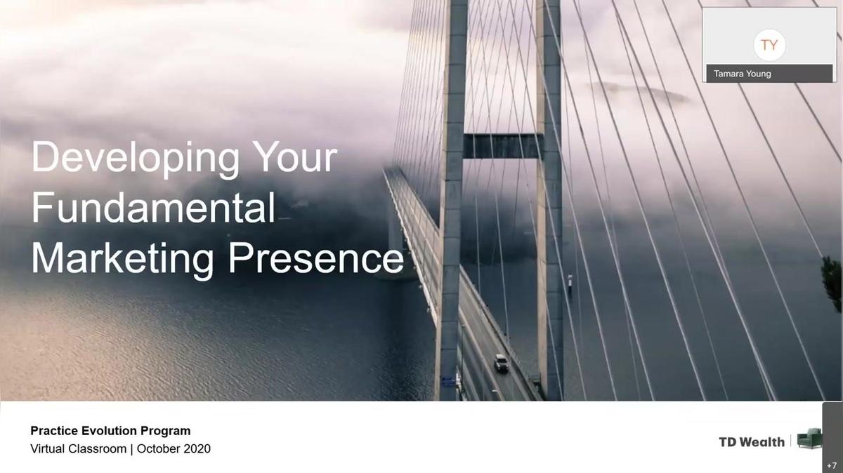 Part 2 - Practice Evolution Program - Marketing Virtual Classroom