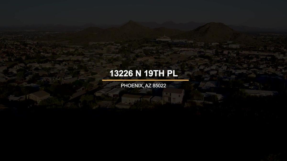 13226 N 19th Place Phoenix, AZ 85022