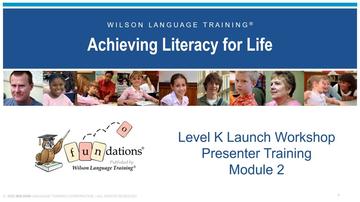 FUN LK Presenter Training Module 2 Introduction