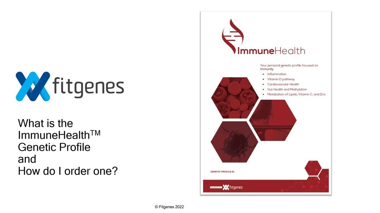 Fitgenes: ImmuneHealth Info &amp; Ordering (2022)