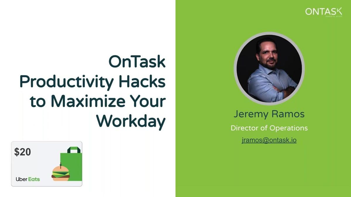 OnTask Productivity Hacks to Maximize Your Workday.mp4