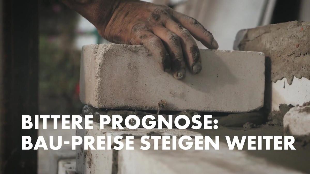 Bittere Prognose: Baupreise steigen weiter