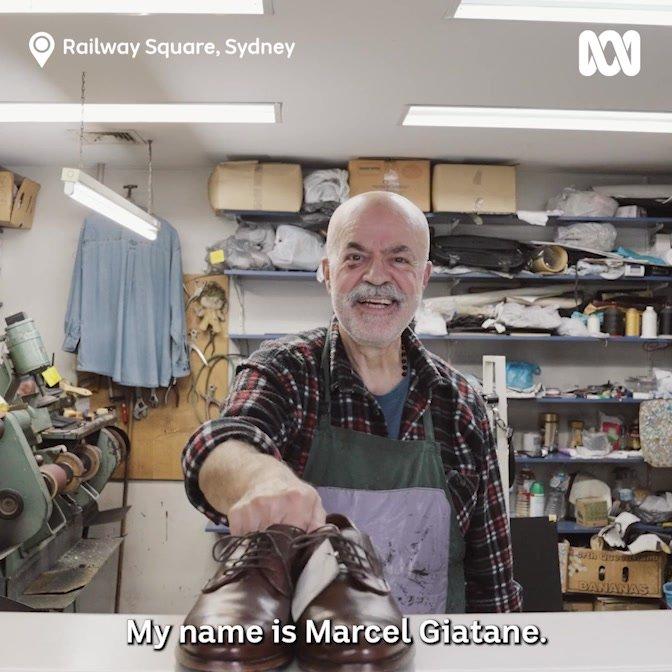 Local stories - Marcel the shoe repairer (ABC, 2021)