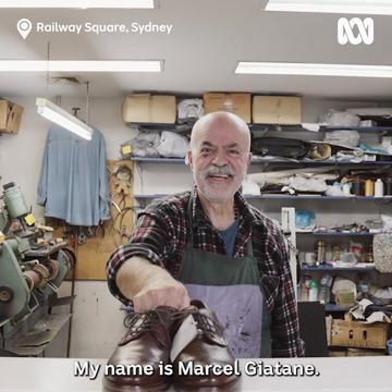 Local stories - Marcel the shoe repairer (ABC, 2021)