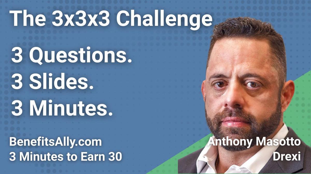 Drexi - 3x3x3 Challenge with Anthony Masotto