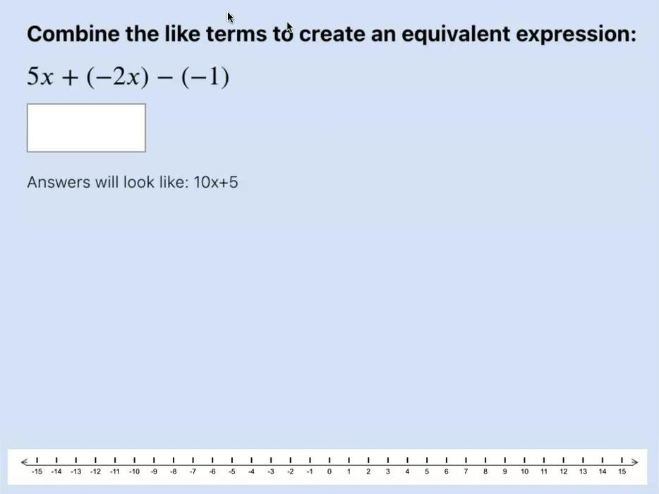 Combining Like Terms with Negative Coefficients Q1.mp4