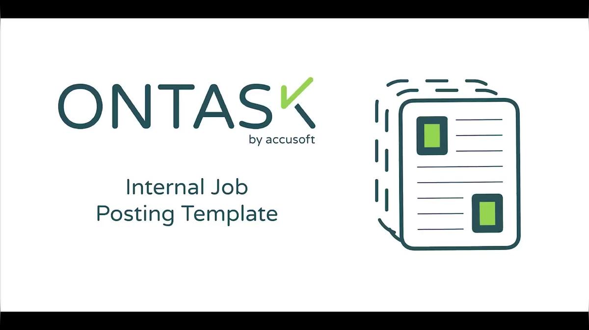 Internal Job Posting Workflow Template