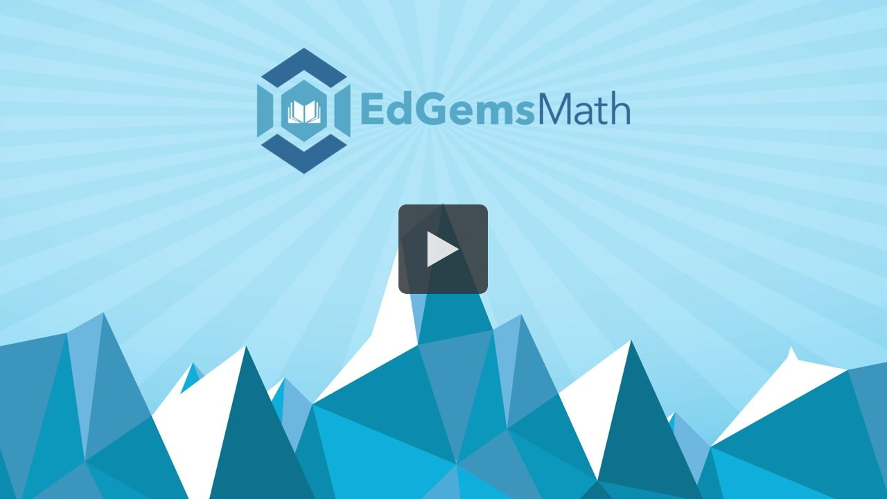 EdGems Math Custom Quiz edgems