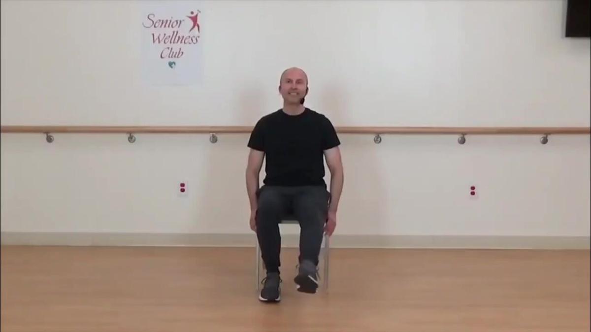 10 minute seated chair exercise with Bryon