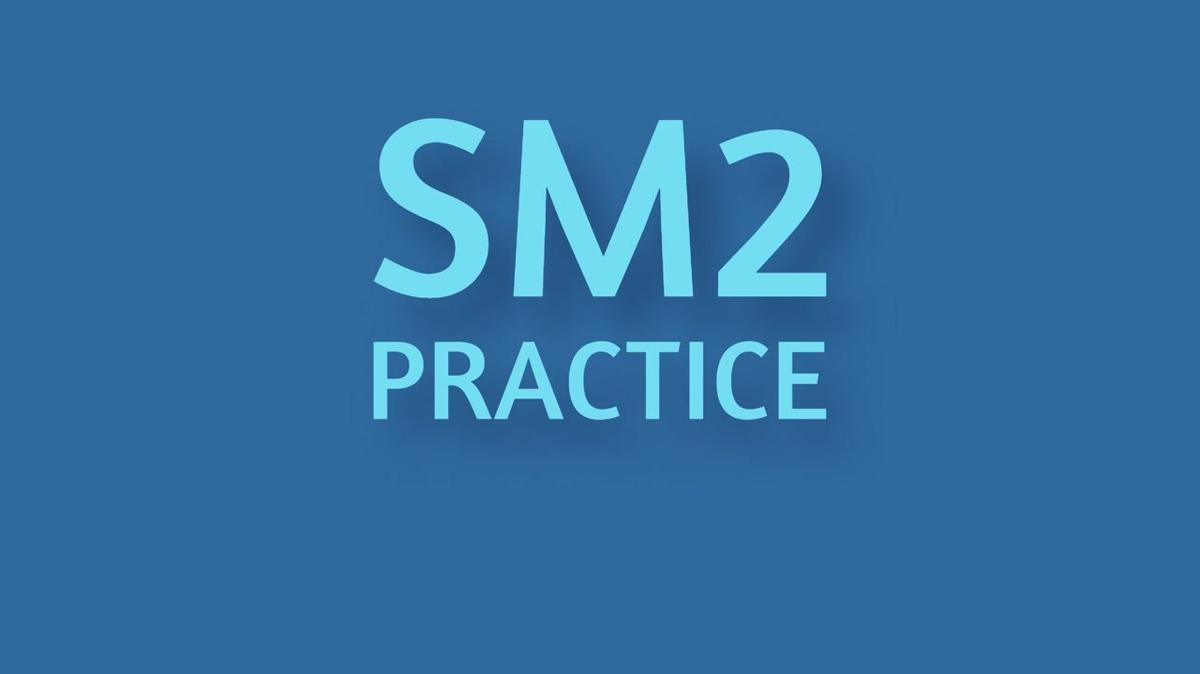 SM2 Practice Assignment Info