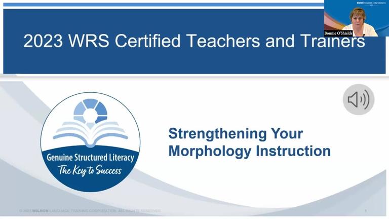 Strengthening Your Morphology Instruction