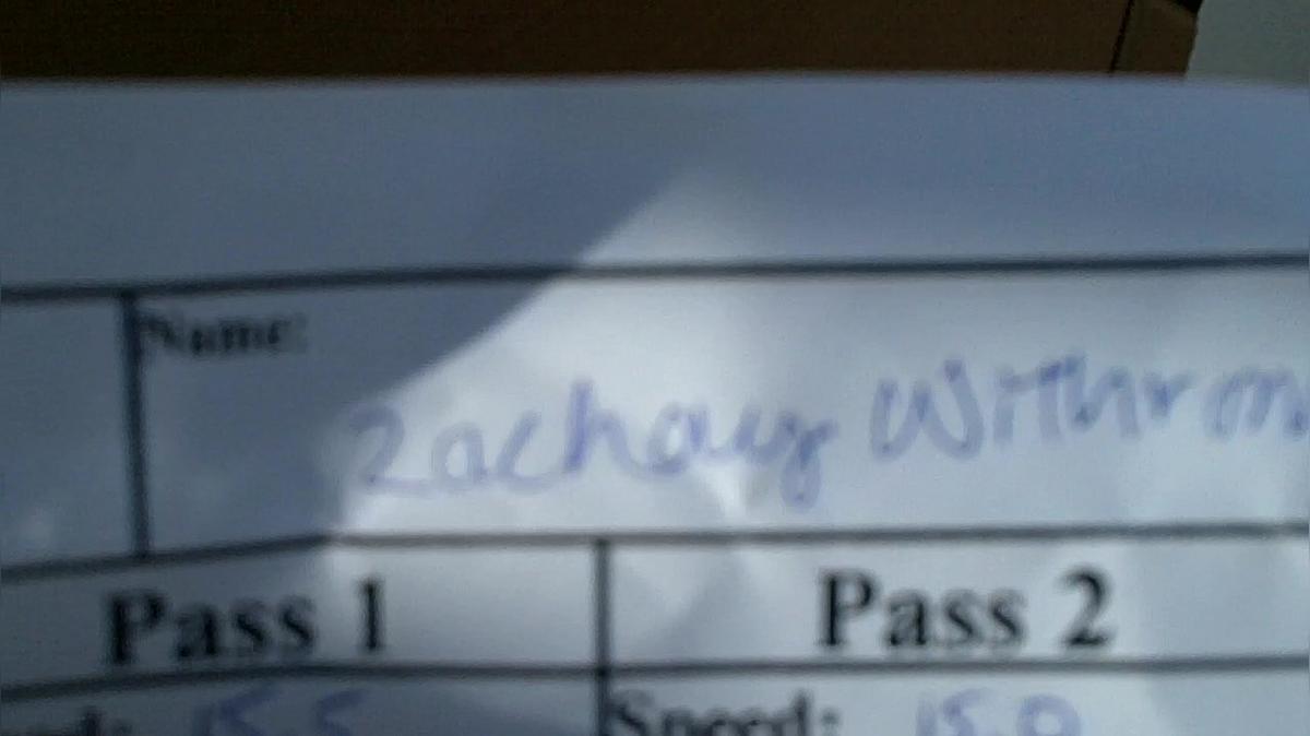 Zachary Withrow B3 Round 1 Pass 2